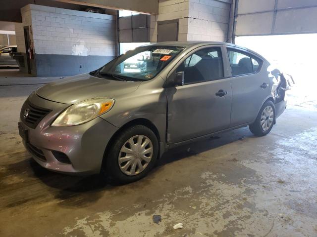 3N1CN7AP5CL940131 - 2012 NISSAN VERSA S GRAY photo 1