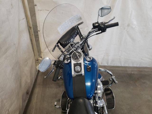 1HD1BWB115Y045088 - 2005 HARLEY-DAVIDSON FLSTCI BLUE photo 5