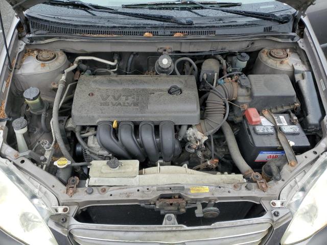 2T1BR32E23C109319 - 2003 TOYOTA COROLLA CE GRAY photo 11