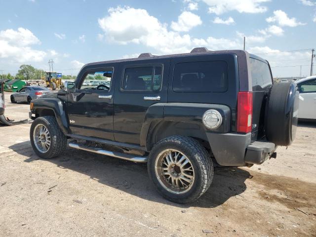 5GTDN13EX78253511 - 2007 HUMMER H3 BLACK photo 2