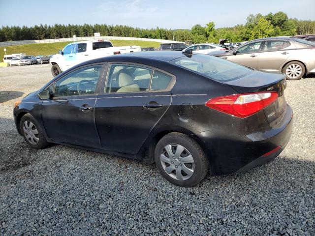 KNAFK4A60F5437021 - 2015 KIA FORTE LX BLACK photo 2