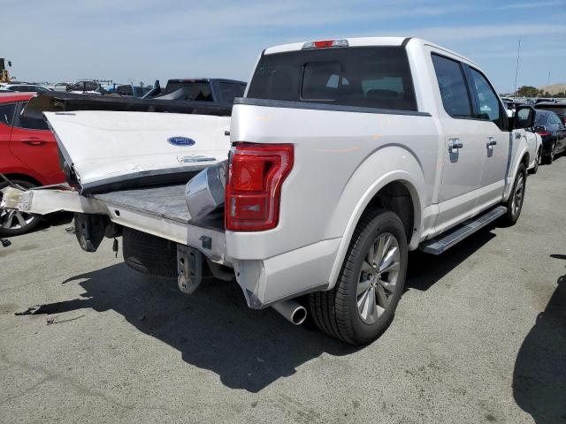 1FTEW1CF2FKD90767 - 2015 FORD F150 SUPERCREW WHITE photo 3