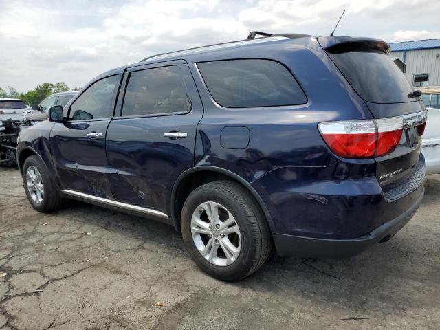 1C4SDJDT2DC648824 - 2013 DODGE DURANGO CREW BLUE photo 2