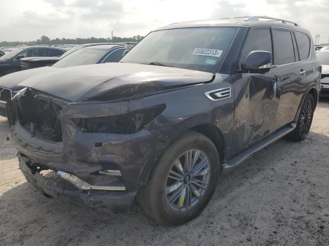 JN8AZ2NE6K9234754 - 2019 INFINITI QX80 LUXE BLACK photo 1