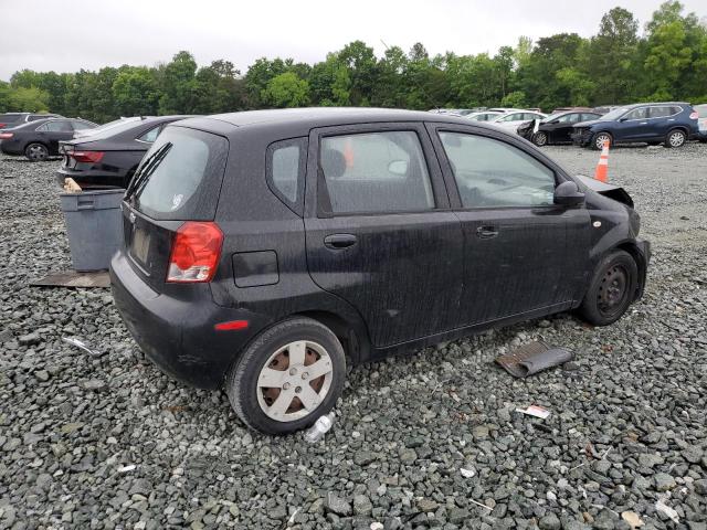 KL1TD66626B517370 - 2006 CHEVROLET AVEO BASE Qara foto 3