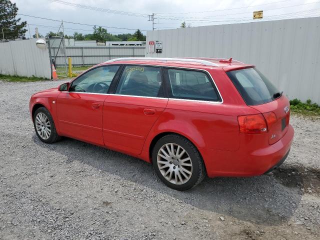 WAUKG68E95A427490 - 2005 AUDI A4 3.2 AVANT QUATTRO RED photo 2