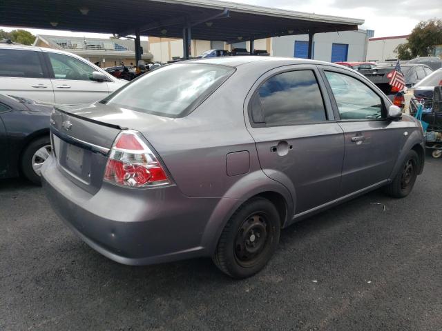 KL1TD56698B022631 - 2008 CHEVROLET AVEO BASE Gümüş foto 3