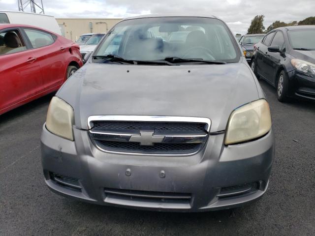 KL1TD56698B022631 - 2008 CHEVROLET AVEO BASE Gümüş foto 5