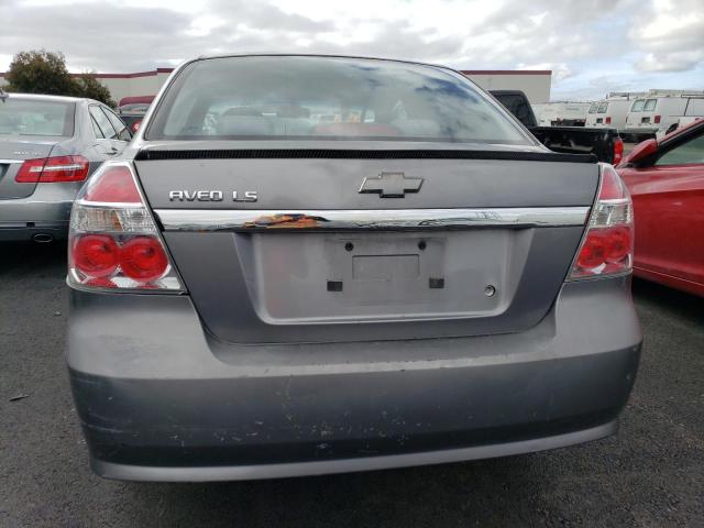 KL1TD56698B022631 - 2008 CHEVROLET AVEO BASE Gümüş foto 6