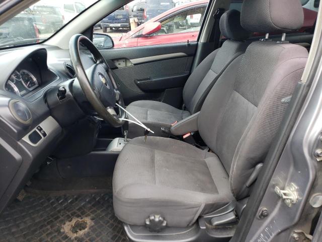 KL1TD56698B022631 - 2008 CHEVROLET AVEO BASE Gümüş foto 7