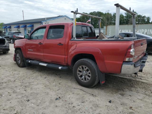 3TMJU4GN2AM106935 - 2010 TOYOTA TACOMA DOUBLE CAB PRERUNNER RED photo 2