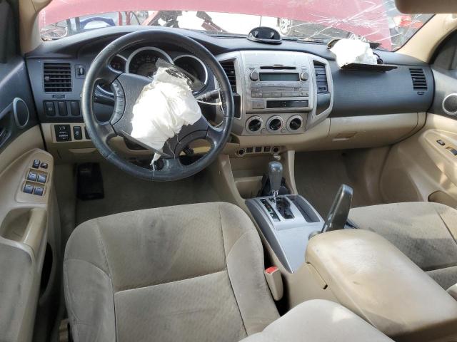 3TMJU4GN2AM106935 - 2010 TOYOTA TACOMA DOUBLE CAB PRERUNNER RED photo 8