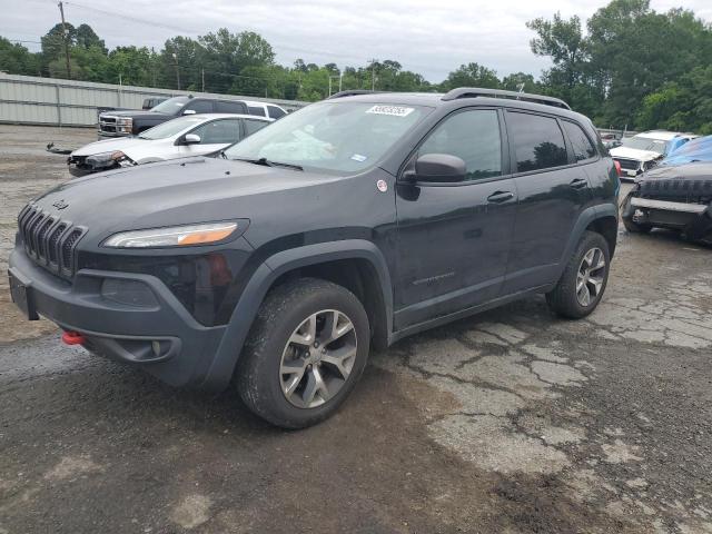 1C4PJMBS6EW211385 - 2014 JEEP CHEROKEE TRAILHAWK BLACK photo 1