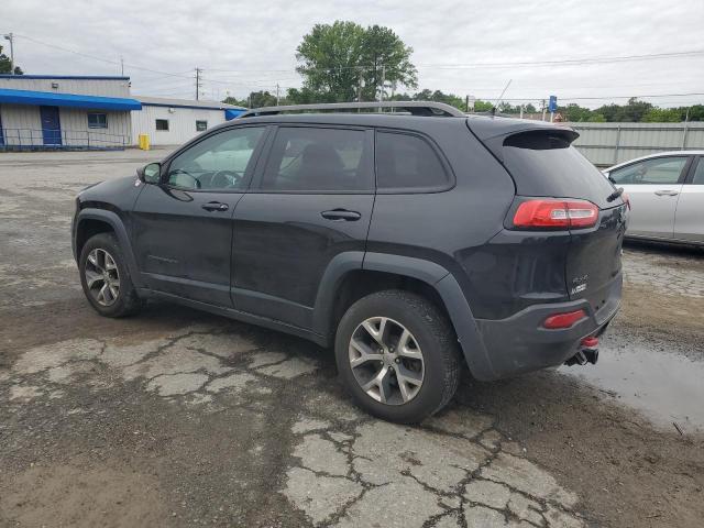 1C4PJMBS6EW211385 - 2014 JEEP CHEROKEE TRAILHAWK BLACK photo 2