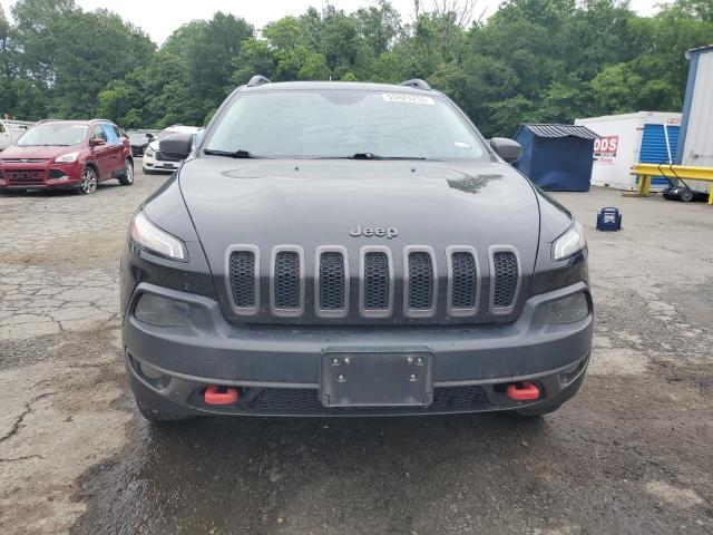 1C4PJMBS6EW211385 - 2014 JEEP CHEROKEE TRAILHAWK BLACK photo 5