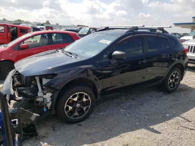 JF2GTAAC9J9229926 - 2018 SUBARU CROSSTREK BLACK photo 1