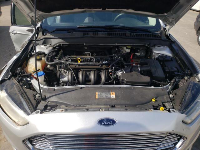 1FA6P0G7XE5363883 - 2014 FORD FUSION S SILVER photo 11