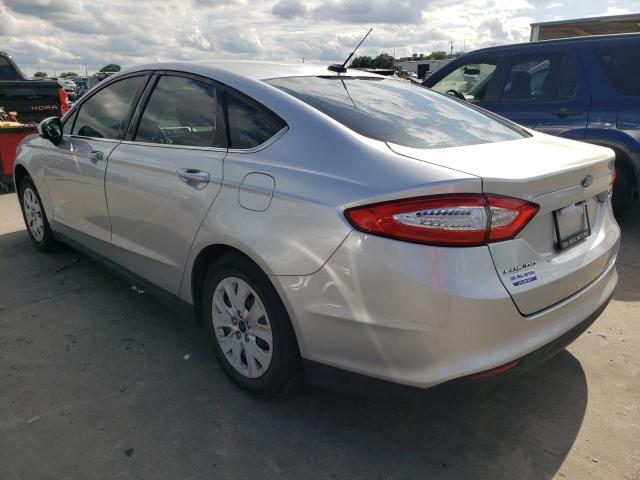 1FA6P0G7XE5363883 - 2014 FORD FUSION S SILVER photo 2