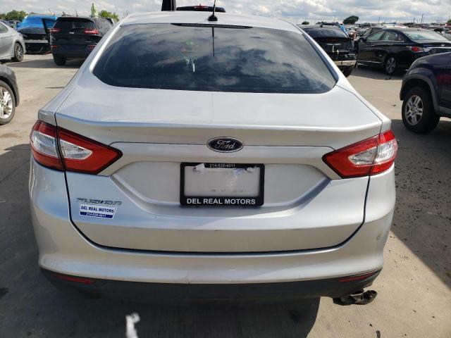 1FA6P0G7XE5363883 - 2014 FORD FUSION S SILVER photo 6