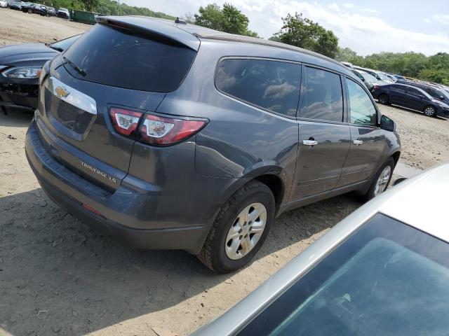 1GNKVFED2DJ249755 - 2013 CHEVROLET TRAVERSE LS GRAY photo 3