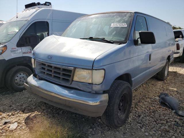 1FTFS24H9THA40129 - 1996 FORD ECONOLINE E250 SUPER DUTY VAN BLUE photo 1