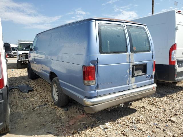 1FTFS24H9THA40129 - 1996 FORD ECONOLINE E250 SUPER DUTY VAN BLUE photo 2