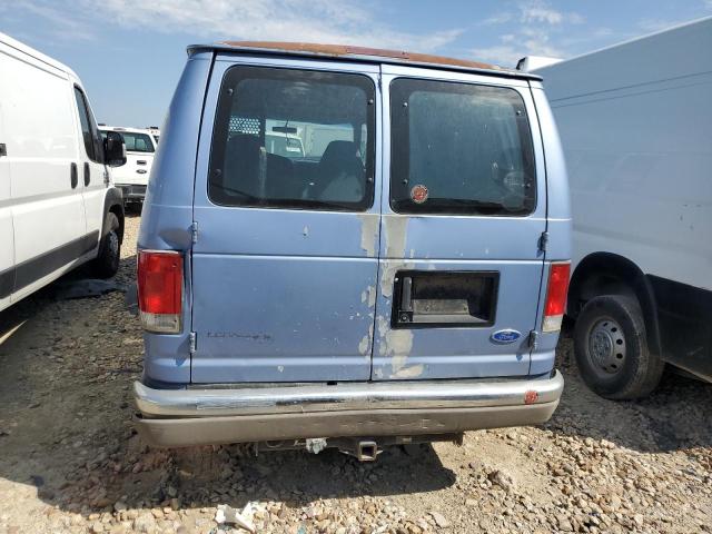 1FTFS24H9THA40129 - 1996 FORD ECONOLINE E250 SUPER DUTY VAN BLUE photo 6