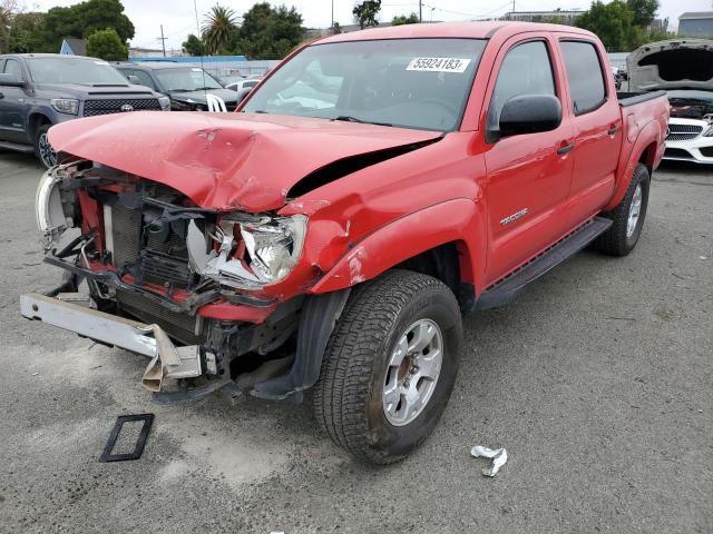 5TEJU62N27Z380070 - 2007 TOYOTA TACOMA DOUBLE CAB PRERUNNER RED photo 1