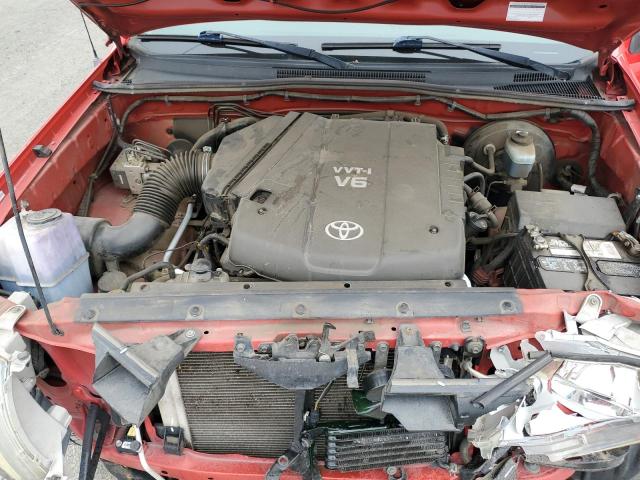 5TEJU62N27Z380070 - 2007 TOYOTA TACOMA DOUBLE CAB PRERUNNER RED photo 11