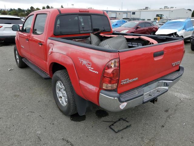 5TEJU62N27Z380070 - 2007 TOYOTA TACOMA DOUBLE CAB PRERUNNER RED photo 2