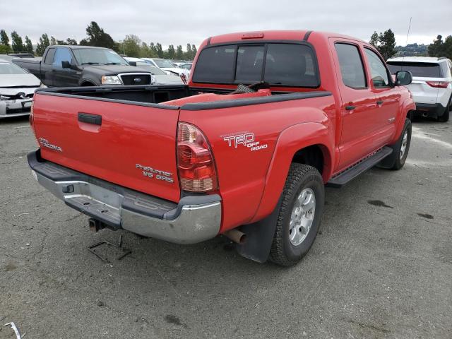 5TEJU62N27Z380070 - 2007 TOYOTA TACOMA DOUBLE CAB PRERUNNER RED photo 3