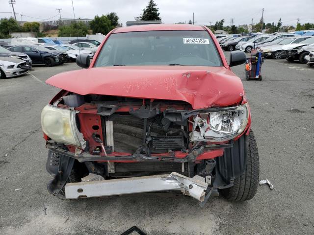 5TEJU62N27Z380070 - 2007 TOYOTA TACOMA DOUBLE CAB PRERUNNER RED photo 5