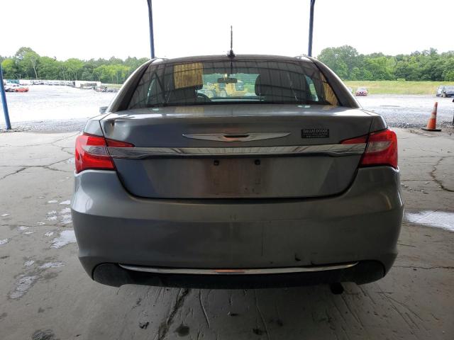 1C3CCBBB1DN743407 - 2013 CHRYSLER 200 TOURING GRAY photo 6