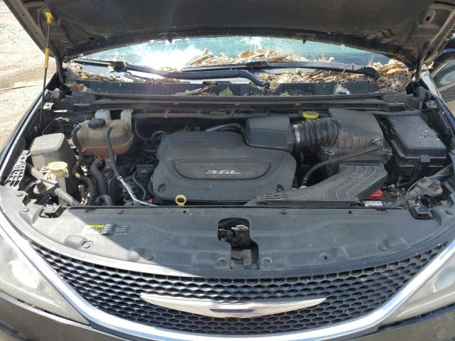 2C4RC1EGXHR708686 - 2017 CHRYSLER PACIFICA TOURING L PLUS BLACK photo 12
