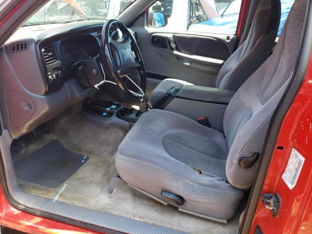 1B7GG23Y1VS205765 - 1997 DODGE DAKOTA RED photo 7