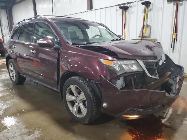 2HNYD2H67AH526791 - 2010 ACURA MDX TECHNOLOGY BURGUNDY photo 4