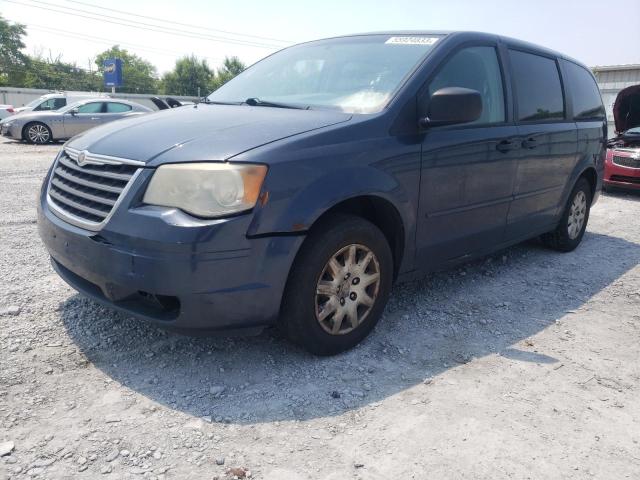 2A8HR44H28R628197 - 2008 CHRYSLER TOWN & COU LX BLUE photo 1