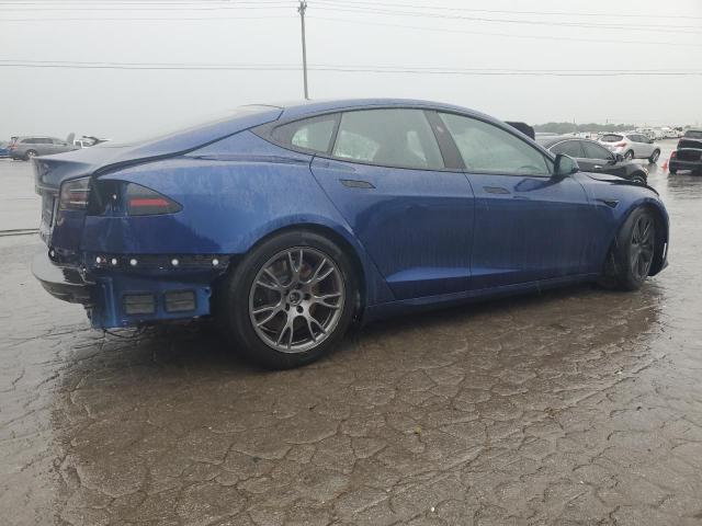 5YJSA1E5XRF542754 - 2024 TESLA MODEL S Көк фото 3