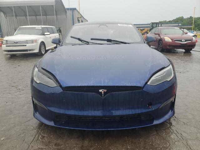 5YJSA1E5XRF542754 - 2024 TESLA MODEL S Көк фото 5