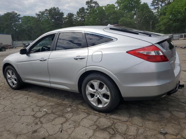 5J6TF1H56CL006612 - 2012 HONDA CROSSTOUR EXL SILVER photo 2