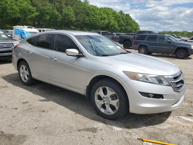 5J6TF1H56CL006612 - 2012 HONDA CROSSTOUR EXL SILVER photo 4