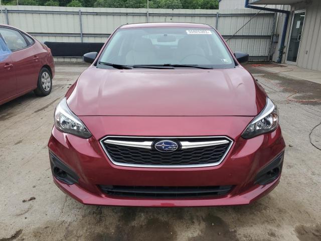 4S3GTAA65J3712549 - 2018 SUBARU IMPREZA BURGUNDY photo 5