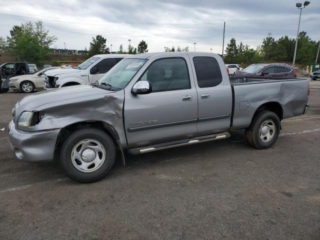 5TBRT34124S452420 - 2004 TOYOTA TUNDRA ACCESS CAB SR5 SILVER photo 1
