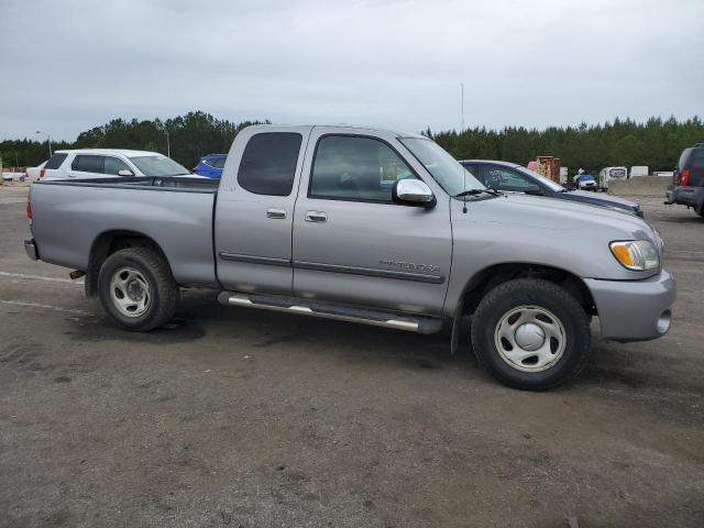 5TBRT34124S452420 - 2004 TOYOTA TUNDRA ACCESS CAB SR5 SILVER photo 4