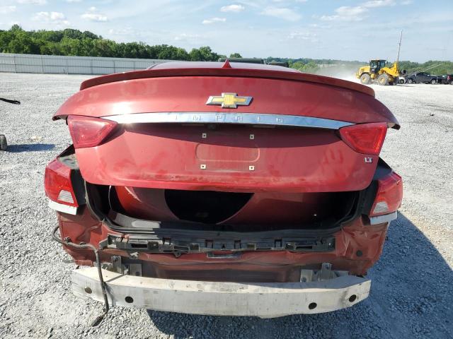 2G1125S3XE9204457 - 2014 CHEVROLET IMPALA LT RED photo 6