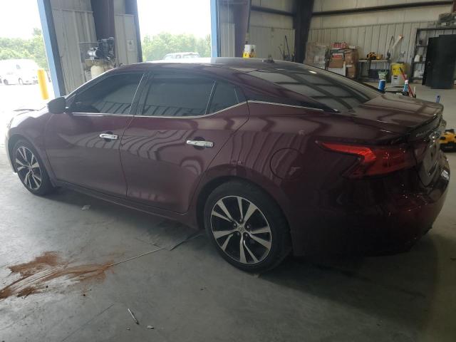 1N4AA6AP8JC408851 - 2018 NISSAN MAXIMA 3.5S BURGUNDY photo 2