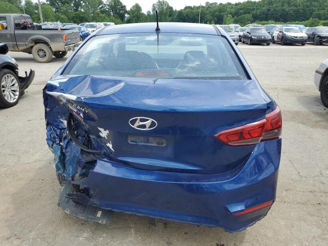 3KPC24A65LE126562 - 2020 HYUNDAI ACCENT SE BLUE photo 6