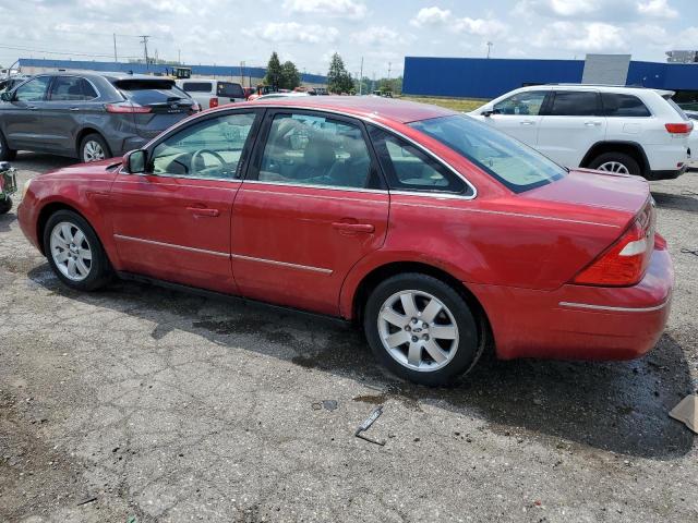 1FAFP24146G118644 - 2006 FORD FIVE HUNDR SEL RED photo 2