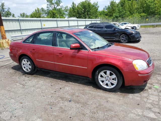 1FAFP24146G118644 - 2006 FORD FIVE HUNDR SEL RED photo 4