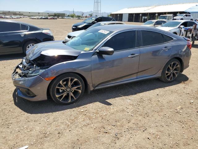 2HGFC2F86LH575800 - 2020 HONDA CIVIC SPORT 银色 照片 1